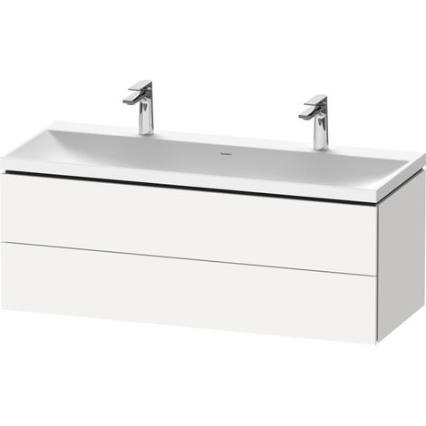Duravit L-Cube c-shaped Set wandhängend, 2 Schubkästen, 2