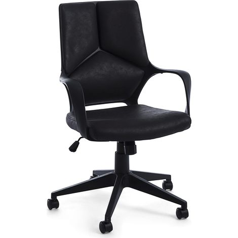 Ergonomischer Präsidenten-Bürostuhl "Damon" mit Armlehnen -Niedrige Rückenlehne (1/5)