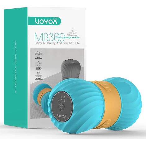Boule de Massage Vibrante en Forme de Cacahuète, Rouleau Électrique (1/5)