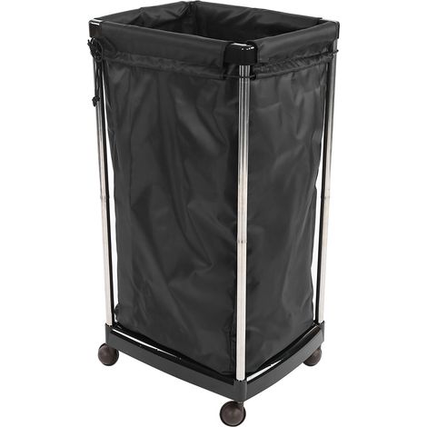 Seau de rangement réutilisable en fibre textile pour serviettes sales, multifonction, grand format (1/5)