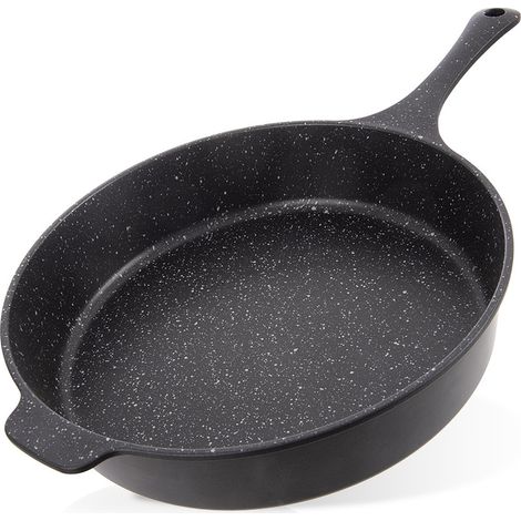 PADELLA PROFONDA IN GRANITO A GAS E INDUZIONE GRANDE 28 CM 3 L ANTIADERENTE (1/5)