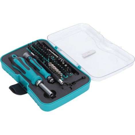 Coffret cliquet outillage douille clé tournevis embout électrique isolé réparation bricolage (1/5)