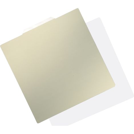Tôle en acier à ressort PEI à plaque magnétique pour imprimante 3D Ender-3/CR10, 235x235mm, lit flexible (1/5)