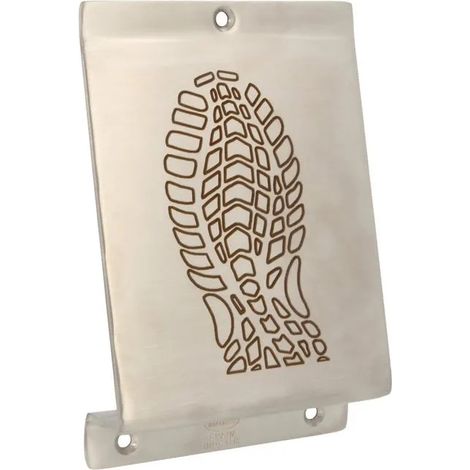 AMIG Pédale portes 1 147 x 98 x 3 mm Acier inoxydable AISI 304 Mat