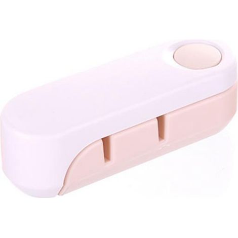 Aiguiseur De Couteau - 2 Étapes - ABS Antidérapant - Pliable Pour Cuisine Et Extérieur - Rose (1/2)