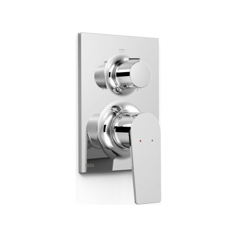 Pièce apparente pour boîtier encastré Rapid‑box 3 voies Project Chrome - TRES 22127310