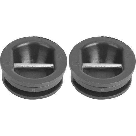 2 pièces Prise de Leash Surf Longboard Shortboard Paddle Board Accessoires Professionnels Noir (1/5)