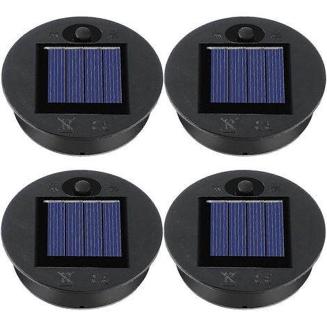 pièces de rechange pour lampes solaires, embouts pour lanternes suspendues d'extérieur, pièces pour lampes solaires rondes L (1/5)