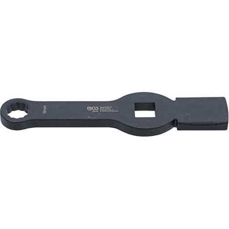 Chiave ad anello a percussione  dodecagonale  con 2 superfici a percussione  19 mm (1/3)