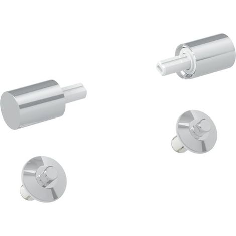 Geberit Scharnierset für Renova S und Selnova S Urinaldeckel, mit Absenkautomatik, 246156001 (1/3)