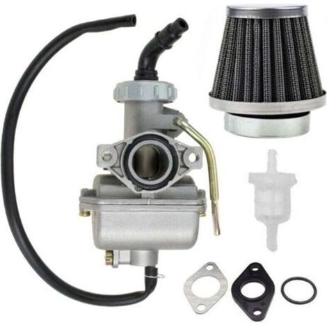 Carburateur de moto pour Kazuma Baja 50cc 70cc 90cc 110cc 125cc Quad Go-kart Carburateur , avec filtre à air et carburant (1/4)