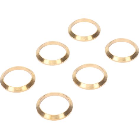 Lot de 6 anneaux décoratifs en cuivre pour horloge à tubes Nixie IN 14 (1/5)