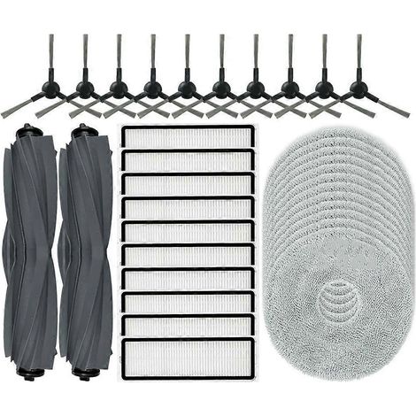 Pièces détachées et accessoires pour balai balai Dreame L10s Pro Gen2 : brosse latérale principale, filtre HEPA, lingettes. (1/5)