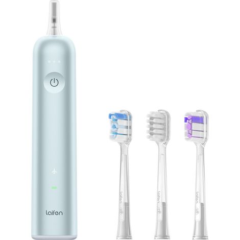 Laifen Wave Spazzolino elettrico Sonico 3 modalita' Timer Bluetooth App 66000 vibrazioni autonomia 44 giorni colore Blu (1/4)