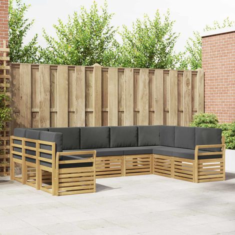 vidaXL Sofagarnituren Massivholz Akazie (1/5)