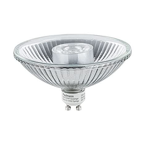 Paulmann Lampadina LED standard GU10 argentata 6,5W 2700K (1/4)