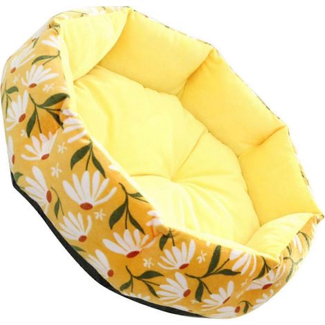 Lit en peluche pour chat, multifonctionnel, toutes saisons, chaud, doux et confortable, grand espace de couchage pour chien, pour l'intérieur (1/3)
