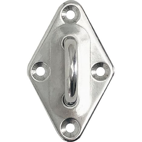 Greenbay Pad Eye(M6) - High Strength 304 Stainless Steel Pad Eye for Outdoor Sun Shade Sails (with 4pcs Screws) (1/3)