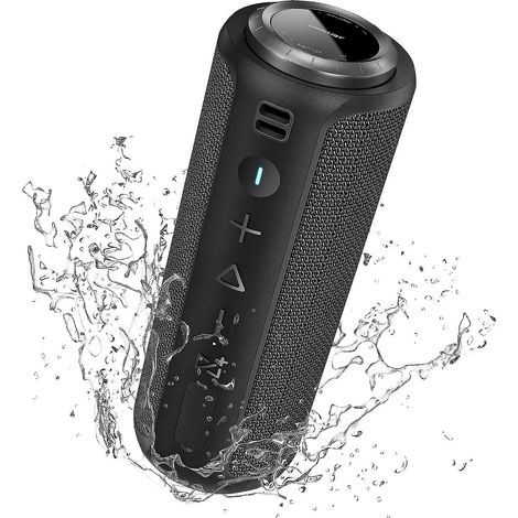 Enceinte portable sans fil avec son surround et caisson de basses 40 W - Étanche IPX7, autonomie de 12 heures (Sync 200+ LS01) (1/5)