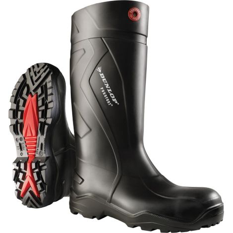 Stiefel Dunlop Purofort+, S5 CI SRC,Gr.44,schw.