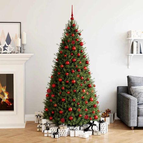 111-tlg. Weihnachtskugel-Set Rot Polystyrol