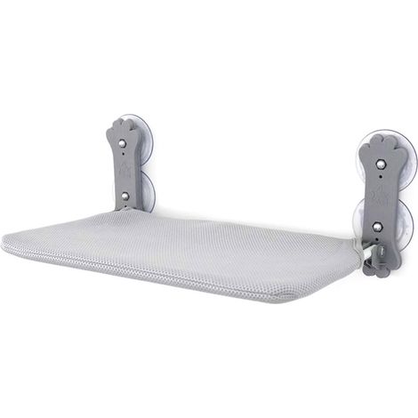 1 hamac pour chat, fixation par ventouses, tapis amovible et lavable, pour fenêtre ou balcon, en tissu Oxford (1/5)