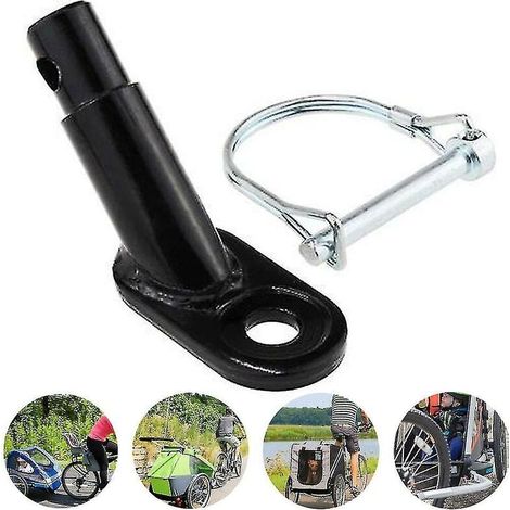 Universal mounting connector for bicycle trailer connectors of the same size (1/4)