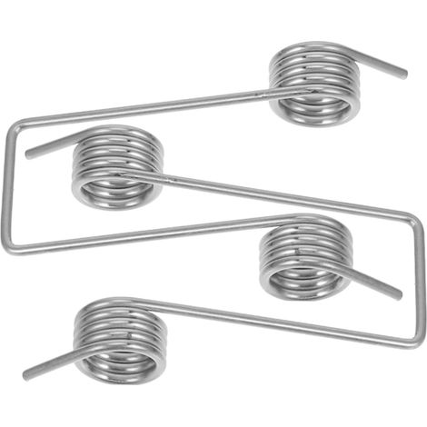 Ressorts de torsion pour couvercle de poubelle, petit ressort de torsion métallique, double rechange pour conteneurs de compostage, résistants et compatibles pour le jardin et l'utilisation (1/5)