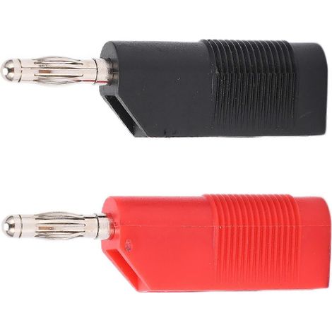 Fiche banane sans soudure U33 4 mm, mini fiche banane pour courants élevés, adaptée aux tests électriques