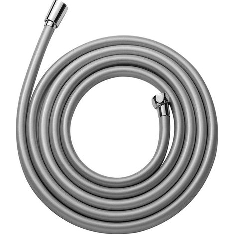 Filiyano-Flexible de douche 3 m - Flexible de douche universel lisse en PVC - Pour le remplacement d'un flexible de douche (Argent) (1/5)