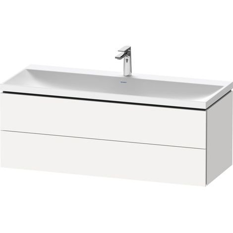 Duravit L-Cube conjunto en c suspendido, 2 cajones, sin