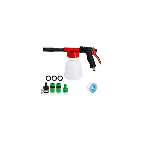 Canon à mousse sur tuyau d'arrosage,Idéal pour les lavages voiture - camping-car - motos- (1/4)