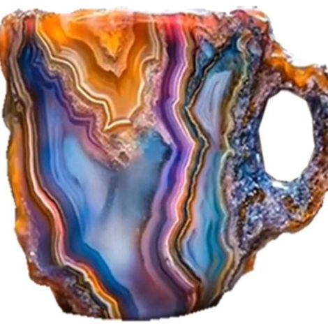 Tasse à café fantaisie avec doublure 200ml lot de 2 pièces, mug original réutilisable pour boissons chaudes, design ludique, contenance 20cl, paire de tasses décoratives.