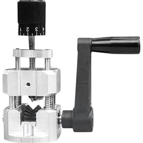 Machine à Dénuder les Fils, Fil de Calibre 0,06 à 1 Pouce, Dénudeur de Cuivre avec Manivelle, Cadre en Aluminium Léger, Lames Durcies pour l'efficacité, Conception Ergonomique,. (1/5)