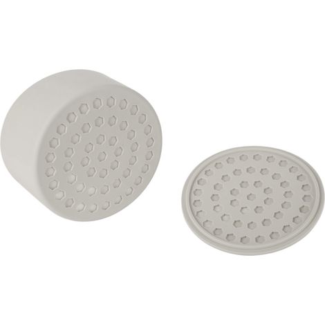 Boîte anti-poussière pour filtres à café – Rangement en silicone pour papier filtre – Couleur gris (1/5)
