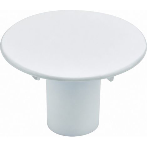 Capot ABS blanc avec tube garde d'eau diamètre 116 mm