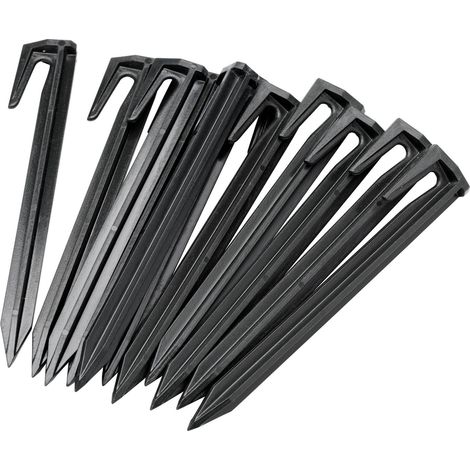 GARDENA Estacas para fijar el cable perimetral del robot cortacésped Sileno, 100 unidades (04090-20) (1/2)