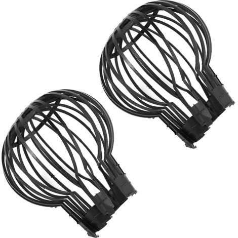 2 Pièces Filtre de Gouttière en Plastique Écran pour Drainage, Protection Feuilles et Débordement, pour Jardin et Maison (1/5)