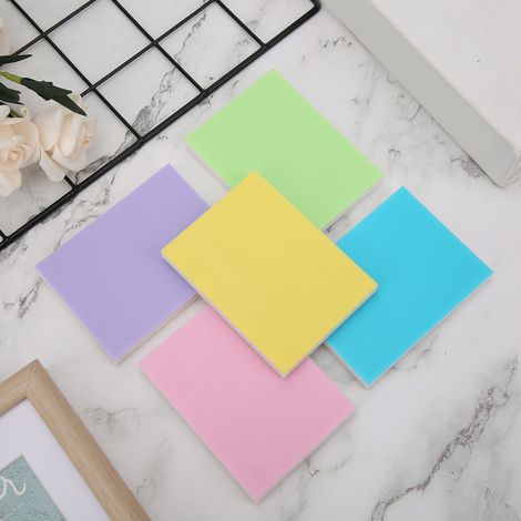 Lot de 5 blocs de gomme à graver double couche multicolores, fournitures créatives DIY pour tampons personnalisés (1/5)