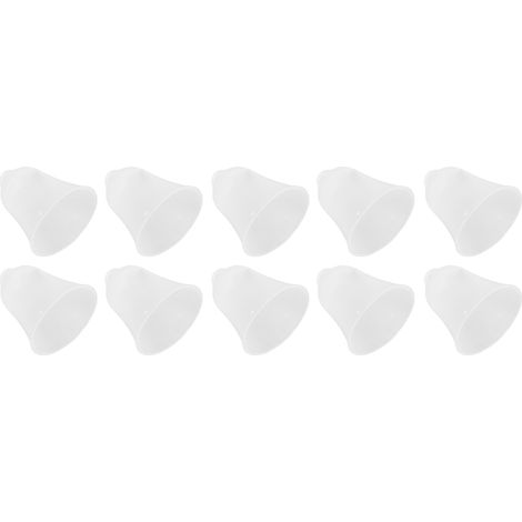 Bouchon d'oreille CIC à 3 trous pour appareil auditif, accessoire pour appareil auditif, bouchon d'oreille souple blanc, petite taille (1/5)