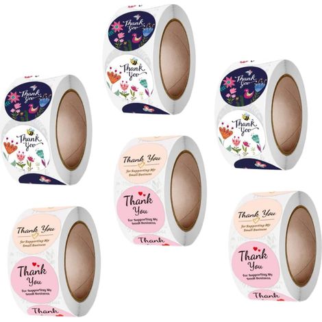 Rouleaux Autocollants D coratifs Fleurs tiquettes Adh sives (1/5)