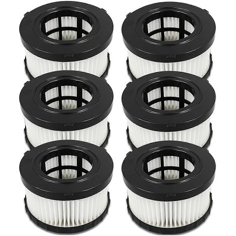 Filtre HEPA pour aspirateur eau et poussière, lot de 6 filtres pour aspirateur (1/5)