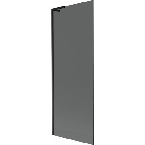 Mexen Next L Badewannenwand 1-flügelig 70 x 150 cm, Graphit, Schwarz - 895-070-000-03-40-70 (1/5)
