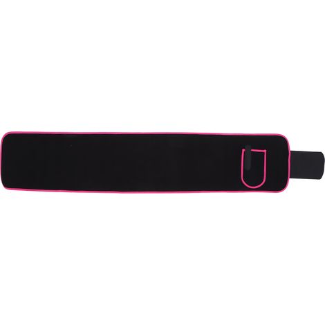 Ceinture de maintien lombaire rouge rose pour une réduction intense de la transpiration, un amincissement, une perte de poids et une combustion des graisses (1/5)