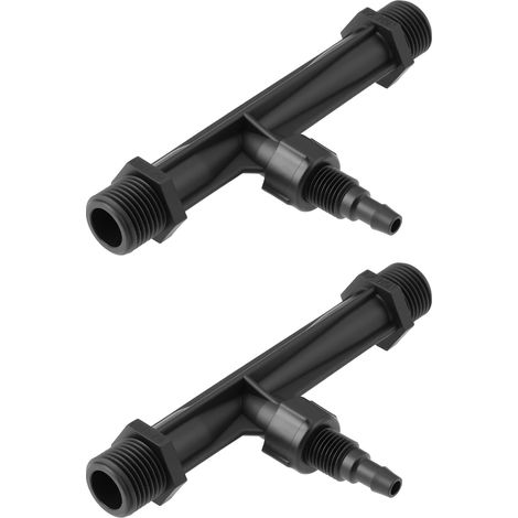 2 Tubes Injecteurs Venturi 1/2 BSP pour Engrais Et Produits Chimiques Adaptés Aux Systèmes d'irrigation (1/5)