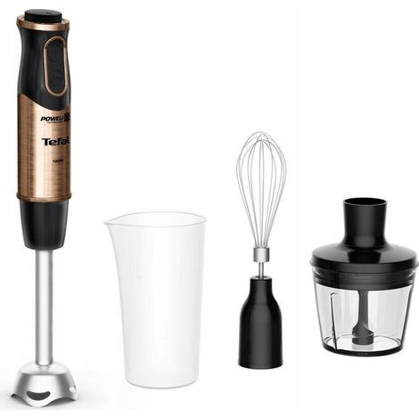Tefal HB656G10 Quickchef 3 en 1 batidora de mano negra 1000 W (1/5)