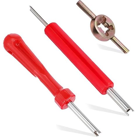 Valve Extractor, Valve Stem Remover, Car Valve, Tyre Repair Key, Tyre Valve Screwdriver, Bicycle Tyre Remover
