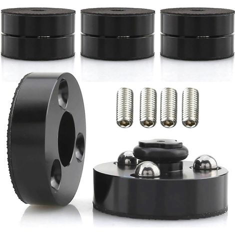 Tapis de protection réglables en aluminium pour enceintes et équipement audio HiFi (1/4)