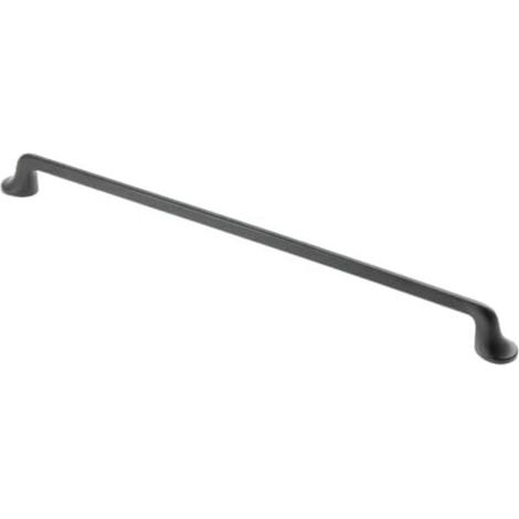 Poignée rochester - Décor : Noir mat - Entraxe : 320 mm - Longueur : 353 mm (1/4)