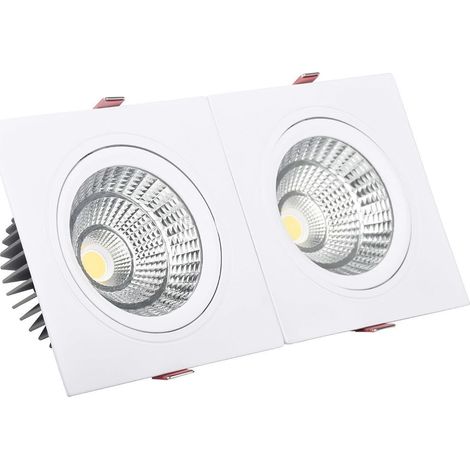 Pannello Downlight LED 20W Rettangolare Madison Foro 205x90mm 4000K Bianco Naturale (1/4)